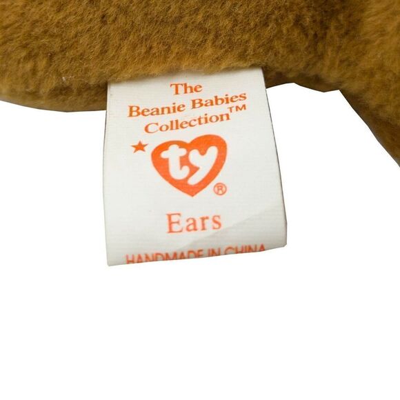 4th Generation Tag, Retired, Ty Ears (tan bunny) - Picture 5 of 6